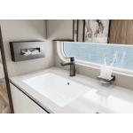 Hansgrohe AddStoris 拉絲黑鉻紙巾盒 (壁掛式/可螺絲固定或黏接)